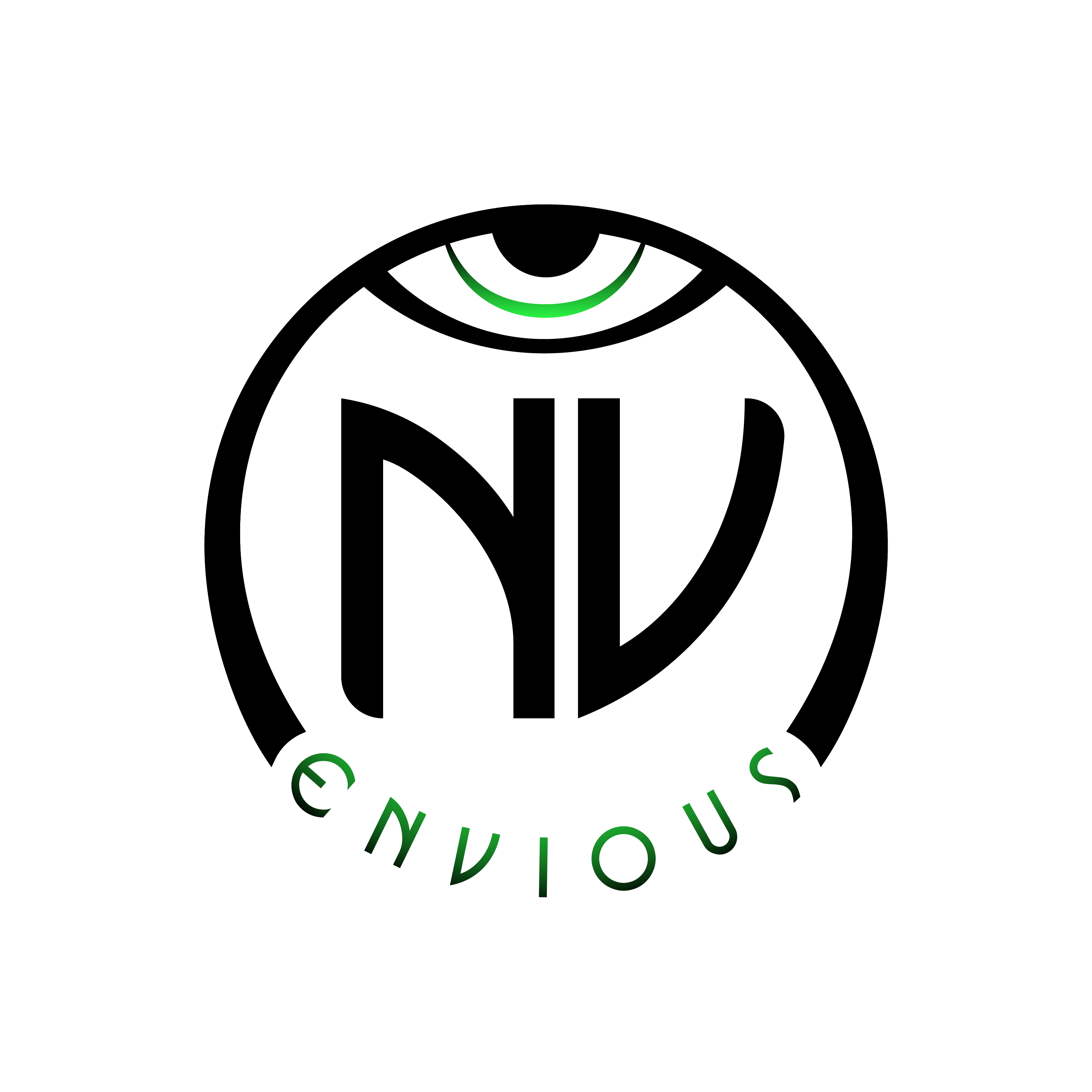 EnviousVeganBags Green Planet Grocery logo