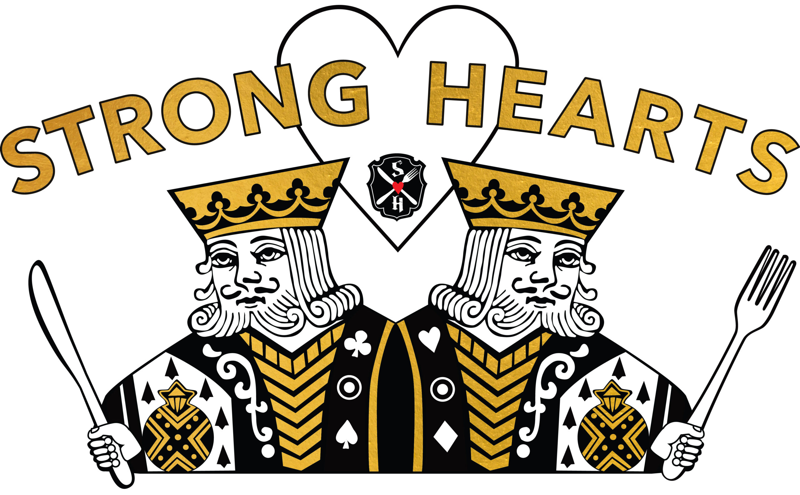 StrongHeartsCafe Strong Hearts logo