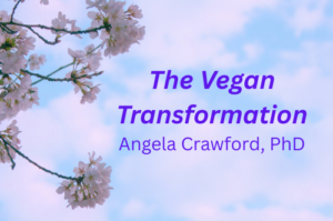AngelaCrawford-VeganTransformation Logo: The Vegan Transformation. Angela Crawford, PhD